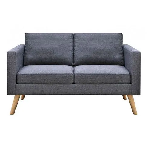Fotografia Sofa dwuosobowa Imex 3S - ciemny szary z kategorii Kanapy i sofy