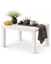 Kaszmirowy prostokątny stół rozkładany - Icadi w sklepie Edinos.pl