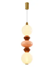 Geometryczna designerska lampa wisząca - C06-Aglosa w sklepie Edinos.pl