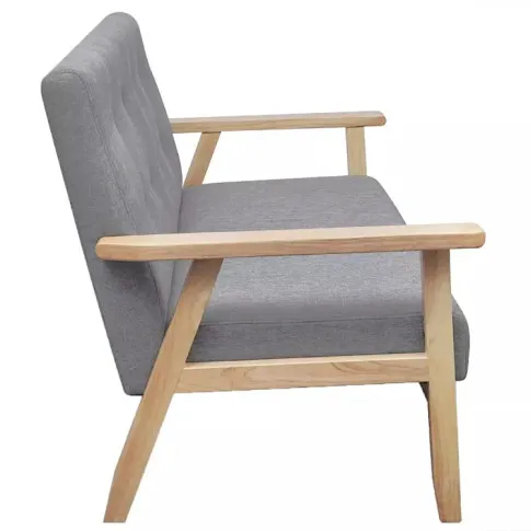 Estelle sofa z drewnianą ramą