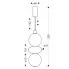 Wymiary lampy wiszacej A05-Aglosa