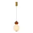 Szklana pojedyncza lampa wisząca C03-Aglosa