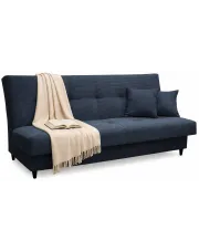 Ciemnoszara skandynawska wersalka rozkładana - Garitia w sklepie Edinos.pl