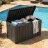 Szczegółowe zdjęcie nr 9 produktu Skrzynia ogrodowa wodoszczelna pojemność 170 litrów Czarna