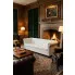 3 osobowa biała sofa w stylu Chesterfield Xavier 3Q