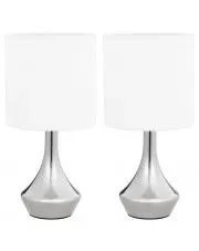 Dotykowa lampka nocna do sypialni 2 sztuki - EX145-Zoki w sklepie Edinos.pl