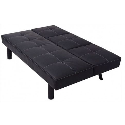 Szczegółowe zdjęcie nr 4 produktu Nowoczesna wielofunkcyjna sofa Alexis - czarna