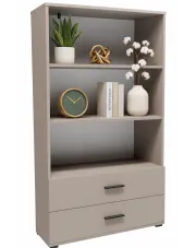 Kaszmirowy regał na książki i dokumenty z 2 szufladami - Asendri 8X w sklepie Edinos.pl