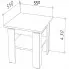 Wymiary stolika kawowego Asendri 11X