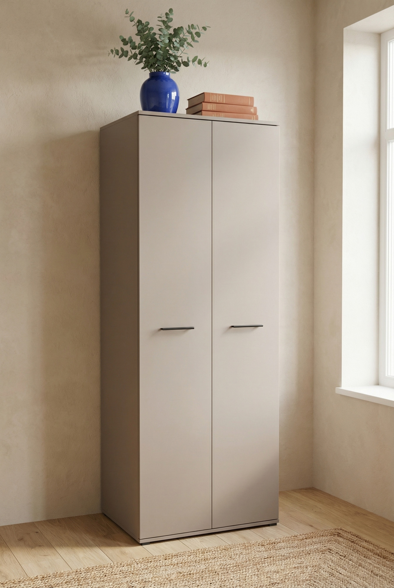 Wnętrze z szafą klasyczną Asendri 13X kaszmir