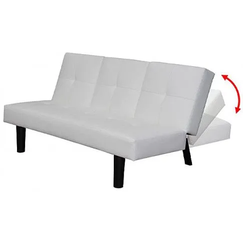 Szczegółowe zdjęcie nr 4 produktu Nowoczesna wielofunkcyjna sofa Fuksor - biała