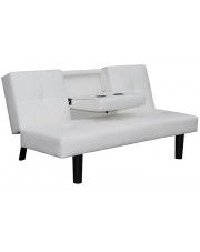 Nowoczesna wielofunkcyjna sofa Alexis - biała w sklepie Edinos.pl