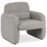 Szary fotel baranek Etilion 5X