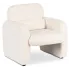 Kremowy fotel baranek do salonu Etilion 5X