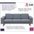 Megro jasnoszara sofa