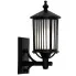 Zdjęcie produktu Czarny elewacyjny kinkiet zewnętrzny - A441-Womo.