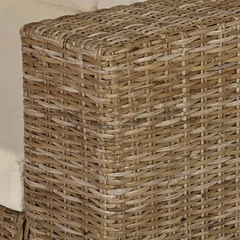 Szczegółowe zdjęcie nr 4 produktu Sofa rattanowa 2-osobowa Levana 2C