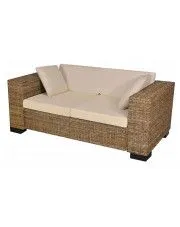 Sofa rattanowa 2-osobowa Carrera 2C