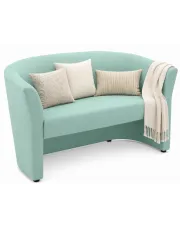 Miętowa sofa w stylu nowoczesnym - Ardinni w sklepie Edinos.pl