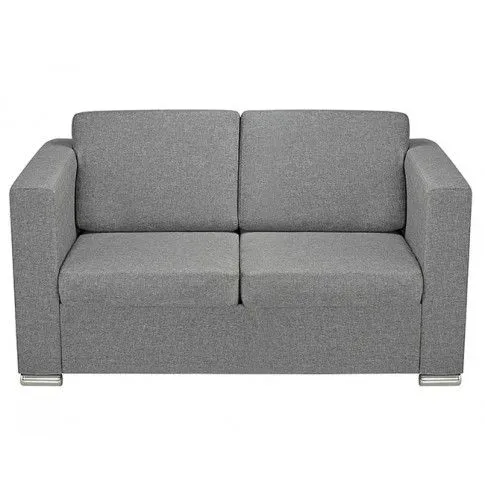 Dwuosobowa jasnoszara sofa loftowa Sigala 2Q