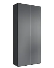 Antracytowa dwudrzwiowa szafa uchylna - Vandero 3X w sklepie Edinos.pl