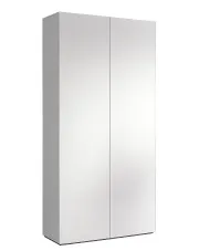 Antracytowa dwudrzwiowa szafa uchylna - Vandero 3X w sklepie Edinos.pl