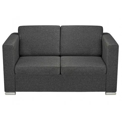 Dwuosobowa ciemnoszara sofa loftowa Sigala 2Q