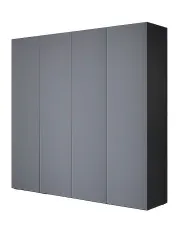 Duża antracytowa szafa uchylna - Varelli 3X w sklepie Edinos.pl