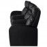 Szczegółowe zdjęcie nr 9 produktu  Fotele kinowe ze sztucznej skóry Mevic 3X – czarne