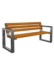 Ławka ogrodowa Norin Silver 150 cm - 8 kolorów  w sklepie Edinos.pl
