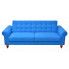 Szczegółowe zdjęcie nr 6 produktu Sofa rozkładana Kallisto 2K - niebieska