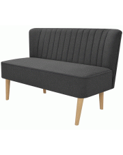 Romantyczna sofa Shelly - grafitowa w sklepie Edinos.pl