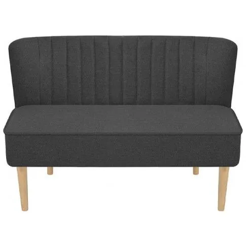 Szczegółowe zdjęcie nr 4 produktu Romantyczna sofa Lernes - grafitowa