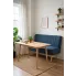 Fotografia Romantyczna sofa Lernes - niebieska z kategorii Kanapy i sofy