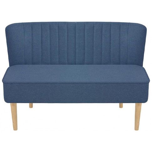 Szczegółowe zdjęcie nr 5 produktu Romantyczna sofa Shelly - niebieska