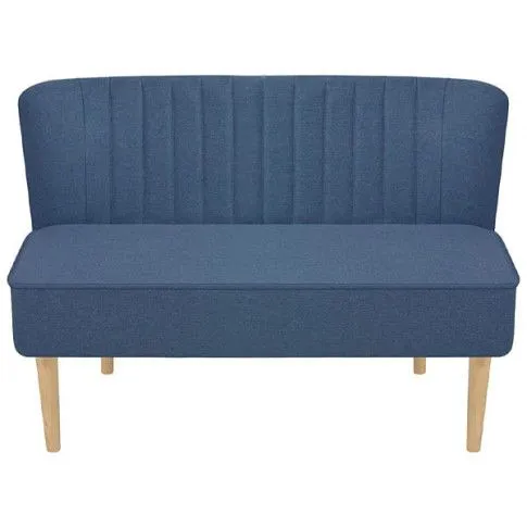 Szczegółowe zdjęcie nr 5 produktu Romantyczna sofa Lernes - niebieska