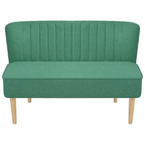 Szczegółowe zdjęcie nr 5 produktu Romantyczna sofa Shelly - zielona 