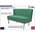 Fotografia Romantyczna sofa Shelly - zielona  z kategorii Tanie kanapy i sofy