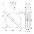 Wymiary lampy C15 Steria