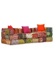 Patchworkowa modułowa sofa Montanex 5D w sklepie Edinos.pl