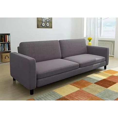 Stylowa trzyosobowa ciemnoszara sofa Izarra 3X