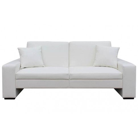 Luksusowa rozkładana biała sofa Astigar
