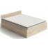 Minimalistyczne łóżko do sypialni 140x 200 sonoma Pikadi 4X