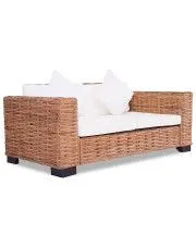 Rattanowa sofa dwuosobowa - Lasai 2Q