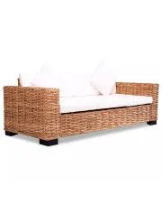 Rattanowa sofa trzyosobowa - Lasai 3Q