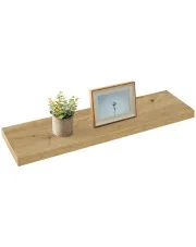 Minimalistyczna półka wisząca 80 cm dąb artisan - Helior 10X w sklepie Edinos.pl