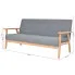Estelle sofa z drewnianą ramą