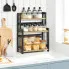 Przykładowe wykorzystanie półki kuchennej dąb artisan Exon