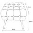 Wymiary pufy glamour Feggio