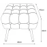 Wymiary kwadratowej pufy Feggio
